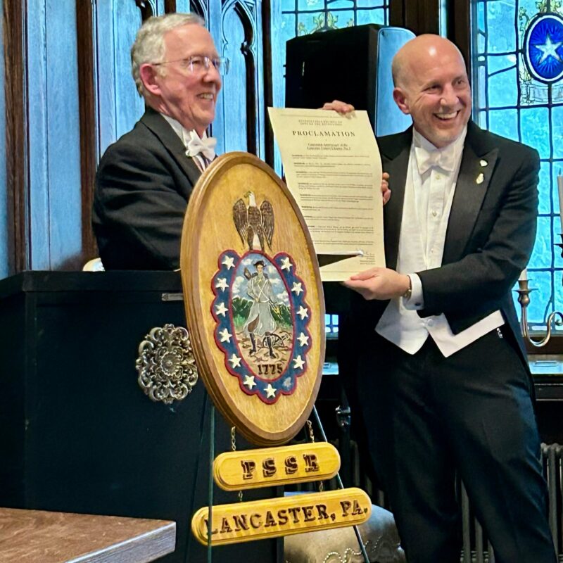 News from our Lancaster County Chapter