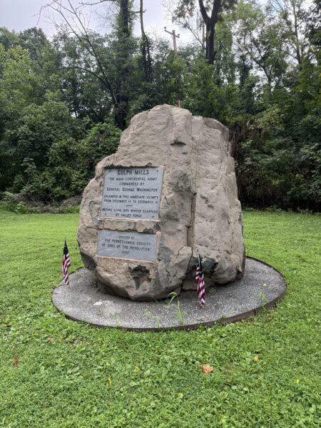 New Plaques on an Historic Monument